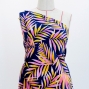 Hula Fabric / Hawaiian Leaf / JKH-620-NVPI