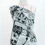 Hula Fabric / Square Design / JKH-626-GY