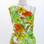 Hula Fabric / Hibiscus / JKH-636-WHYE