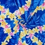 Hula Fabric / Plumeria Lei / JKH-648-BL