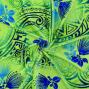 Hula Fabric / Kahiko & Lehua / JKH-660-LGR