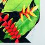 Hula Fabric / Heliconia / JKH-666-BK