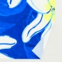 Hula Fabric / Tiare & Monstera / JKH-676-BL