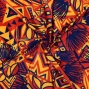 Hula Fabric / Kahiko & Lehua / JKH-680-NVYE