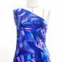 Hula Fabric / Hawaiian Leaf / JKH-682-BL