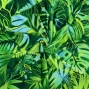 Hula Fabric / Hawaiian Leaf / JKH-682-DGR