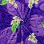 Hula Fabric / Kahiko & Plumeria / JKH-686-PU