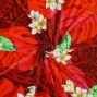 Hula Fabric / Kahiko & Plumeria / JKH-686-DRD