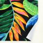 Hula Fabric / Hawaiian Leaf / JKH-698-BK