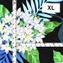 Hula Fabric / Naupaka & Breadfruit / JKH-702-BK