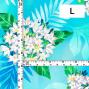 Hula Fabric / Naupaka & Breadfruit / JKH-702-LBL