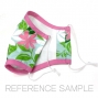 Hula Pa'u Skirt / Rose Print / Blue / G2615