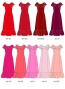 Custom Koshibo Frill Dress / JC118-solid
