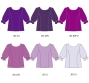 Kids Custom Half-sleeve Blouse with Shantung / JC149-solid