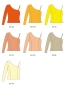 Kids Custom One Shoulder Long Sleeve Blouse with Velvet / JC146-solid