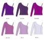 Kids Custom One Shoulder Long Sleeve Blouse with Velvet / JC146-solid