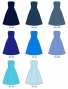 Kids Custom Long Dress / JCp16-solid