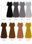 Kids Custom Cape Long Dress / JCp25-solid