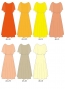 Kids Custom Cape Long Dress / JCp25-solid