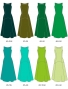 Kids Custom Long Dress / JCp20-solid