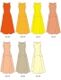 Kids Custom Long Dress / JCp20-solid