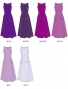Kids Custom Long Dress / JCp20-solid