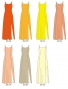 Kids Custom Midi Dress / JCp18-solid