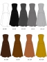 Kids Custom Long Velvet Dress / JCp42-solid