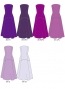 Kids Custom Long Velvet Dress / JCp42-solid