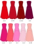 Kids Custom Long Velvet Dress / JCp42-solid
