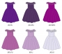 Custom Midi Dress  / JC36-solid