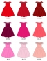 Custom Midi Dress  / JC36-solid