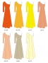 Kids Custom One Shoulder Long sleeve Dress / JCp72-solid