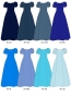 Kids Custom Puff Sleeve Long Dress / JCp75-solid
