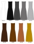Custom Boat Neck Long Velvet Dress / JC56-solid