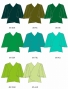 Custom Wrap Blouse with Koshibo / JC80-solid