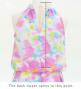 Hula Kids Koshibo Long Dress with Hawaiian Flower Print / Luxury Collection / Jp229-1