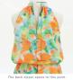 Hula Kids Koshibo Long Dress with Hawaiian Flower Print / Luxury Collection / Jp229-2