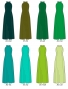 Kids Custom American Armhole long dress / JCp12-solid