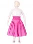 Hula Kids Double & Reversible Pau Skirt / Pink / Gp13