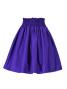 Hula Kids Double & Reversible Pau Skirt / Egg Plant / Gp16
