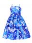 Hula Kids Midi Dress Keiki / Blue / Gp19bl