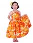 Hula Kids Midi Dress Keiki / Orange / Gp19or