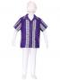 Hawaiian Shirt Boys / Purple / Gp23pu