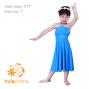 Hula Kids Midi Dress Keiki / Light Blue / Gp29lbl