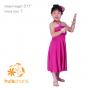 Hula Kids Midi Dress Keiki / Pink / Gp29pi