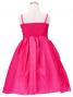 Hula Kids Shantung Dress with Lehua Embroidery / Pink / Gp2pi