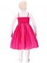 Hula Kids Shantung Dress with Lehua Embroidery / Pink / Gp2pi
