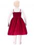 Hula Kids Shantung Dress with Lehua Embroidery / Red / Gp2r