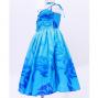 Hula Kids Midi Drape Keiki Dress / Blue / Gp32bl